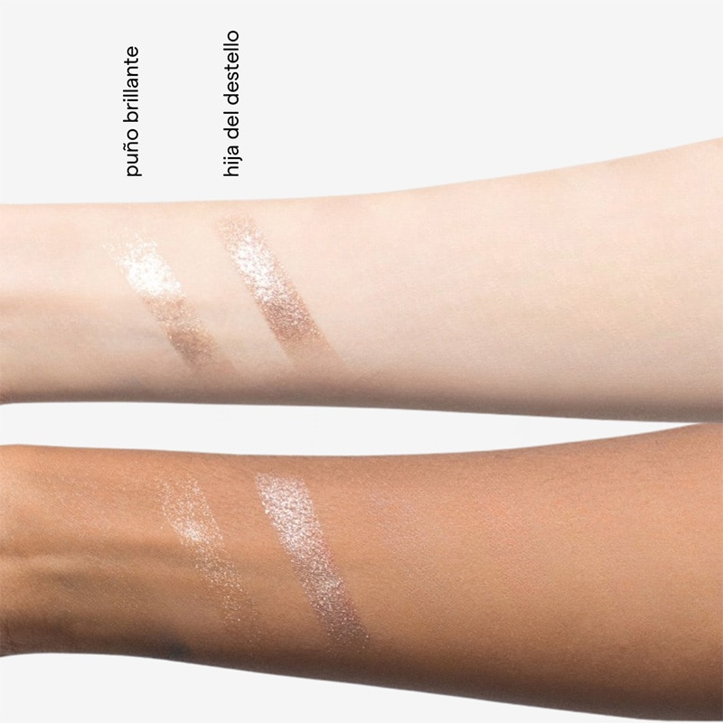 MINI DUO PALETA DE SOMBRAS FLAKY (PALETA DE SOMBRAS BRILLANTES)